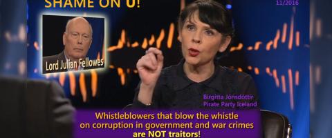 Whistleblowers are NOT traitors!