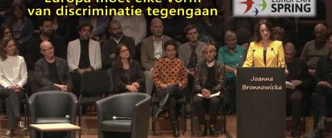 Europa, discriminatie tegengaan