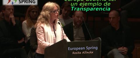 ¿Hace falta más transparencia en Europa?