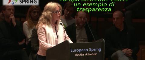 Dovrebbe l'Europa essere più trasparente?