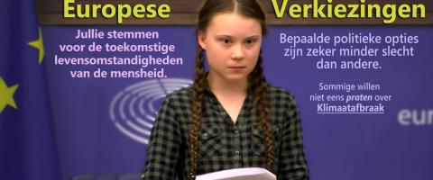 Greta Thunberg - Europese Verkiezingen