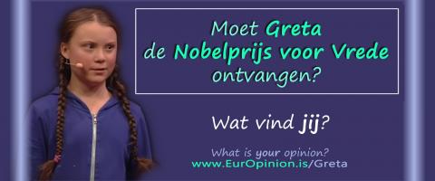 Nobel vredesprijs voor Greta Thunberg?