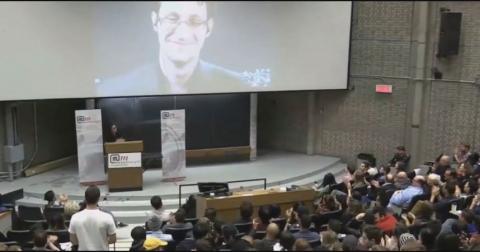Edward Snowden on Free Speech