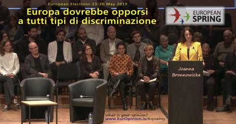 Europa contro la discriminazione
