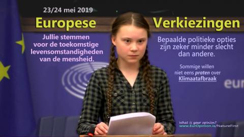 Greta Thunberg - Europese Verkiezingen