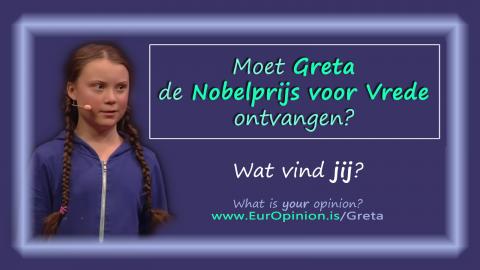 Nobel vredesprijs voor Greta Thunberg?