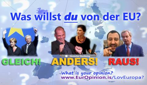 EU: Gleich! - Anders! - Raus!